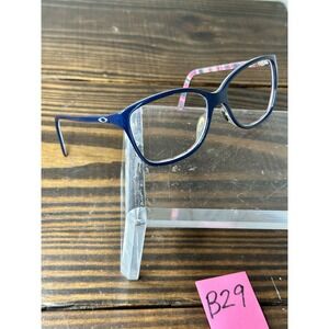 Oakley Finesse OX1126-0554 Womens Blue Magenta Stripes Full Rim Eyeglasses Frame